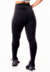 Calça Legging Fitness Academia Cintura Alta Preta com Detalhe Lateral em Vivo Branco | REF: SV33 na internet