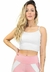 Cropped Fitness Alcinha Basic Branco | REF: CC3 - comprar online