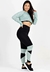 Cropped Em Tela + Calça Legging Com Detalhe Verde Conjunto Metamorfose | REF: MTF26 - comprar online