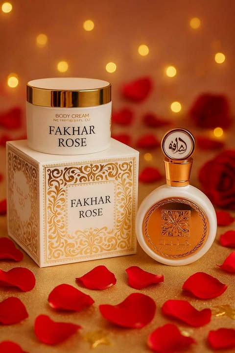 FAKHAR ROSE + PASTA HIDRATANTE