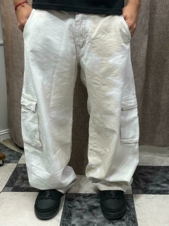 Baggy CARGO WHITE