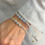 Pulseira Mini Trevos Cravejados-Coleção Florecer