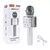 Micrófono Karaoke Bluetooth + Inalámbrico + Parlante Ws-858