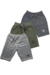 Kit 3 Bermudas Short Infantil Masculino Moletom Moletinho Menino 02 a 12 anos - comprar online