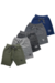 Kit 5 Bermudas Short Infantil Masculino Moletom Moletinho Menino 02 a 12 anos - loja online