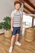 CONJUNTO DE CAMISA POLO MC E BERMUDA - comprar online