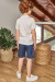 CONJUNTO DE CAMISA POLO MC E BERMUDA na internet