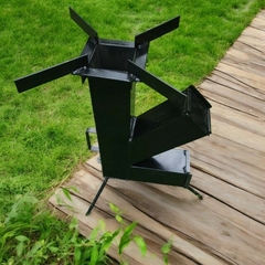 COCINA ROCKET STOVE A LEÑA - comprar online