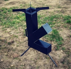 COCINA ROCKET STOVE A LEÑA en internet