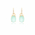 BRINCO EARBLING OVAL DE FUSION TURMALINA LIGHT E ZIRCÔNIAS BRANCAS na internet