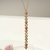 Colar Gravatinha com Cristal Turmalina Rosa, Cristal Tanzanita, Cristal Topázio Azul 50cm - comprar online