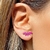 BRINCO EARCUFF NAVETES DE CRISTAL RUBI - comprar online
