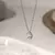COLAR GOTINHA CRAVEJADO DE CRISTAL ÁGUA MARINHA E ZIRCÔNIAS BRANCAS na internet
