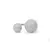 ANEL BOLAS 12MM E 9MM DE ZIRCÔNIAS BRANCAS - loja online