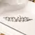 BRINCO EARCUFF OVAIS E GOTA DE ZIRCÔNIAS BRANCAS - comprar online