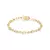 PULSEIRA OVAIS E REDONDOS DE CRISTAL BERILO E ZIRCÔNIAS BRANCAS 17CM na internet
