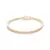 PULSEIRA RIVIERA INTEIRA PEDRAS 2.0MM COM ZIRCÔNIAS AMBAR 17CM na internet