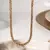 COLAR RIVIERA INTEIRA PEDRAS 2.0MM COM ZIRCÔNIAS AMBAR 40CM - Mar Doce Semijoias