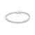 PULSEIRA RIVIERA INTEIRA DE PEDRAS 2.0MM DE ZIRCÔNIAS DIAMOND PINK 17CM - Mar Doce Semijoias