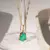 COLAR GOTA DE FUSION TURMALINA 47CM na internet