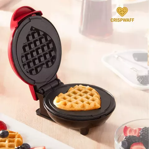 Mini máquina de Waffle CrispWaff®