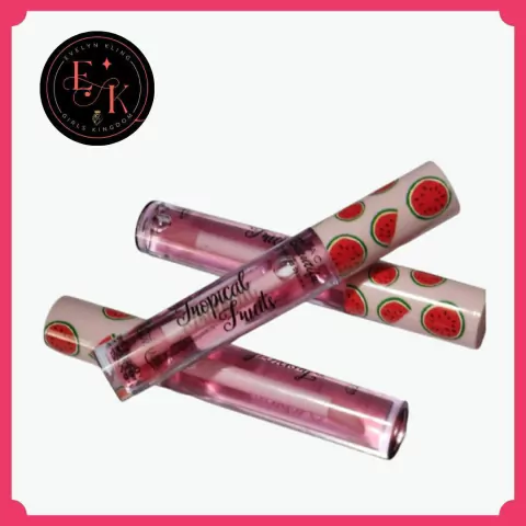 Gloss Labial de Melancia - Tropical Fruits - Face Beautiful Profissional - 4ml