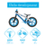 Bicicleta de Equilibrio Chillafish Bmxie Moto - play Co - Multicolor - innovari