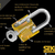 Candado Sekur bronce doble traba 31 - comprar online