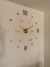 RELOJ 3D GRANDE CON FRASE 005 DORADO