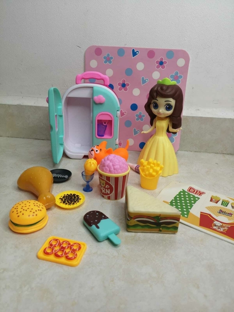 PRINCESA CON ACCESORIOS