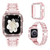 Malla Apple Watch C/ Protector Brillos 44-42-40-38mm Serie