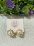 Brinco Argola com Pérola no Dourado