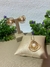 Conjunto Brinco e Colar Flor com Pérola no Dourado - comprar online