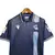 Camisa Real Sociedad II 23/24 - Torcedor Macron Masculina - Azul com faixa em branco na lateral - loja online