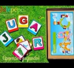 Juego de palabras, vocales y consonantes