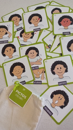 Cartas Pictos emociones - comprar online