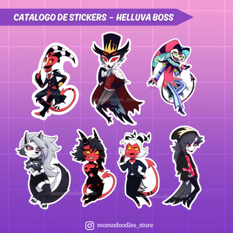 Stickers -Helluva boss - comprar online