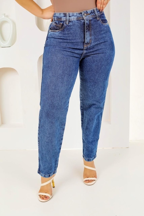 Calça jeans mom