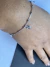 Pulseira esfera Lisa cristal - Fernanda Gomes Semi Joias