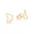 Brinco borboleta banhado a ouro 18k - comprar online