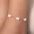 Pulseira borboletas banhada a ouro 18 k com - comprar online
