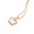 PINGENTE BORBOLETA COM ACRÍLICO BANHADO A OURO 18K - comprar online