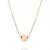 GARGANTILHA COM PINGENTE ESFERA BANHADA A OURO 18K