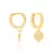 BRINCO BANHADO A OURO 18K CORAÇÃO COM ZIRCÔNIAS - comprar online