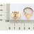 Anel sinete mufasa 3D banhado a ouro 18k - loja online