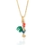 PINGENTE GALO HEI HEI 3D BANHADO A OURO 18K COM APLICAÇÃO DE RESINA - comprar online