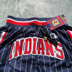 SHORT IMPORTADO INDIANS KLUBER 28 AZUL - Kophiphi Shop