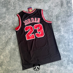 Imagen de CAMISETA IMPORTADA NBA CHICAGO BULLS JORDAN 23 NEGRA 98
