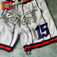 SHORT IMPORTADO NBA TORONTO RAPTORS CARTER 15 BLANCO - Kophiphi Shop