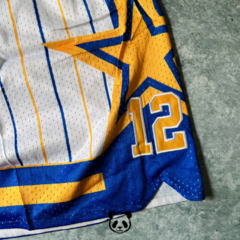 SHORT IMPORTADO BOCA JUNIORS BLANCO - tienda online
